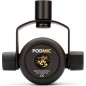 RØDE PodMic Mikrofon Kablet -57dBV/Pascal Sort Sølv